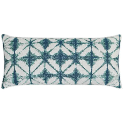 Outdoor Midori Lumbar Pillow - Bermuda-Outdoor Pillows-D.V. Kap-LOOMLAN