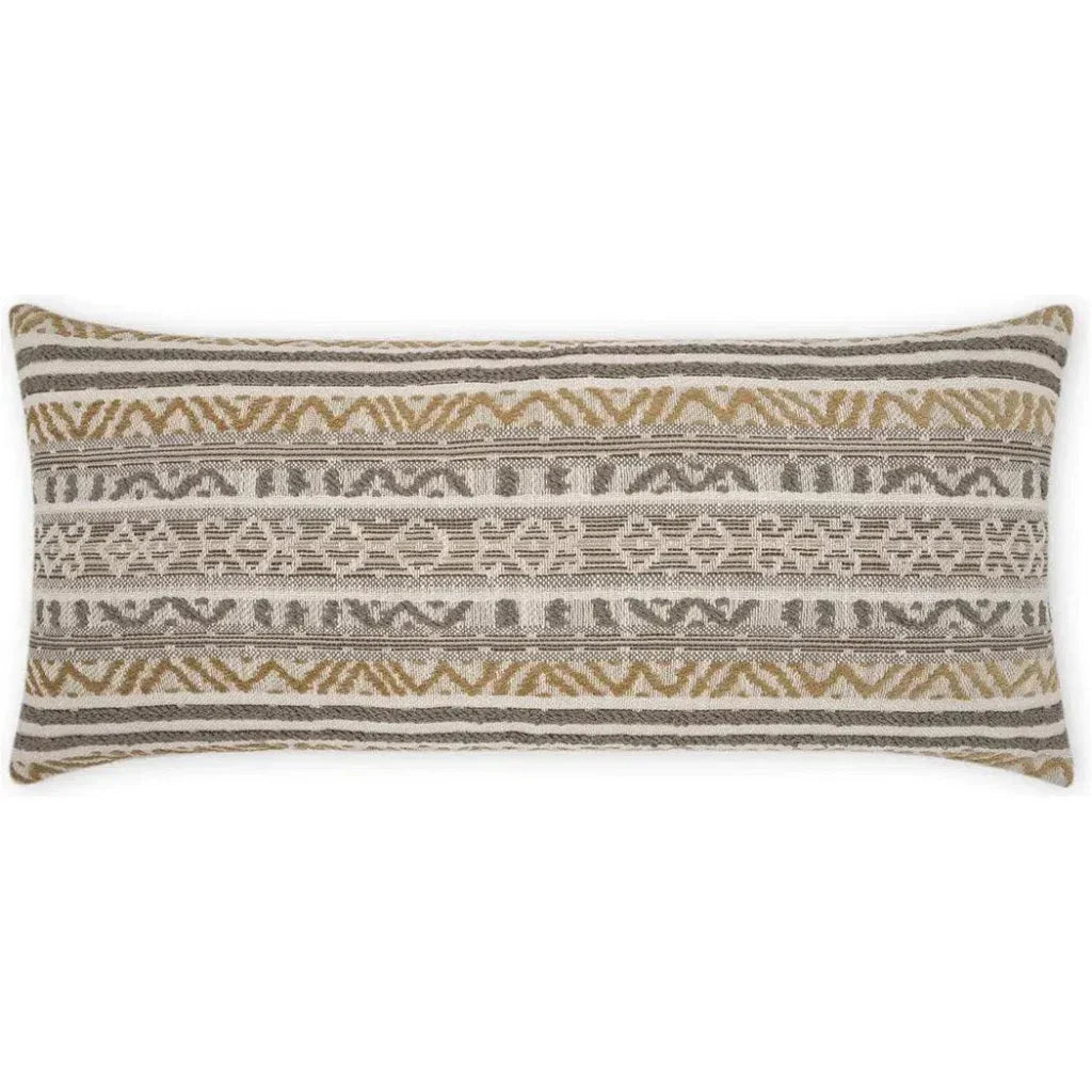 Outdoor Motiva Lumbar Pillow - Birch-Outdoor Pillows-D.V. Kap-LOOMLAN
