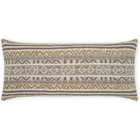 Outdoor Motiva Lumbar Pillow - Birch-Outdoor Pillows-D.V. Kap-LOOMLAN