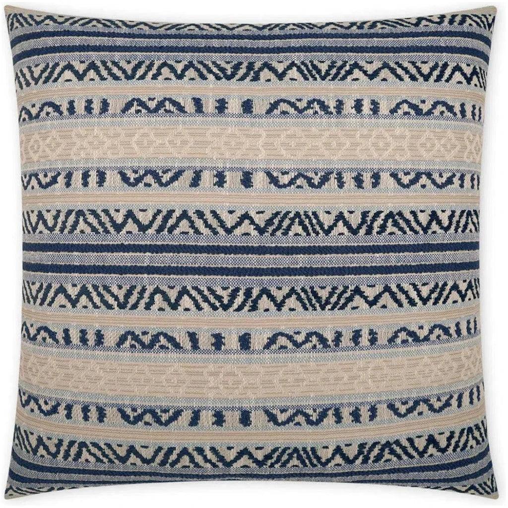 Outdoor Motiva Pillow - Azure-Outdoor Pillows-D.V. Kap-LOOMLAN