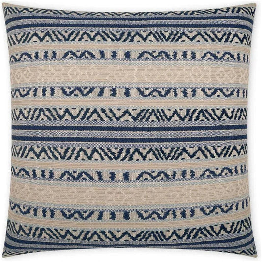 Outdoor Motiva Pillow - Azure-Outdoor Pillows-D.V. Kap-LOOMLAN