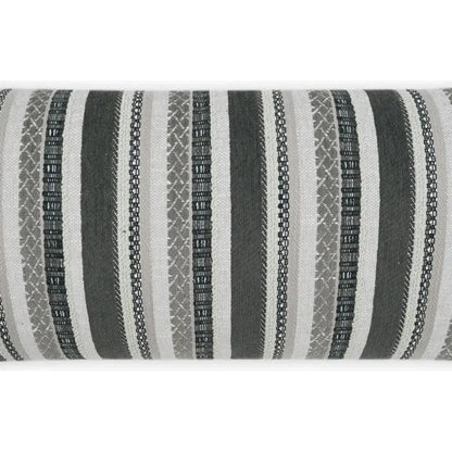 Outdoor Oriana Lumbar Pillow - Grey-Outdoor Pillows-D.V. Kap-LOOMLAN