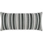 Outdoor Oriana Lumbar Pillow - Grey-Outdoor Pillows-D.V. Kap-LOOMLAN