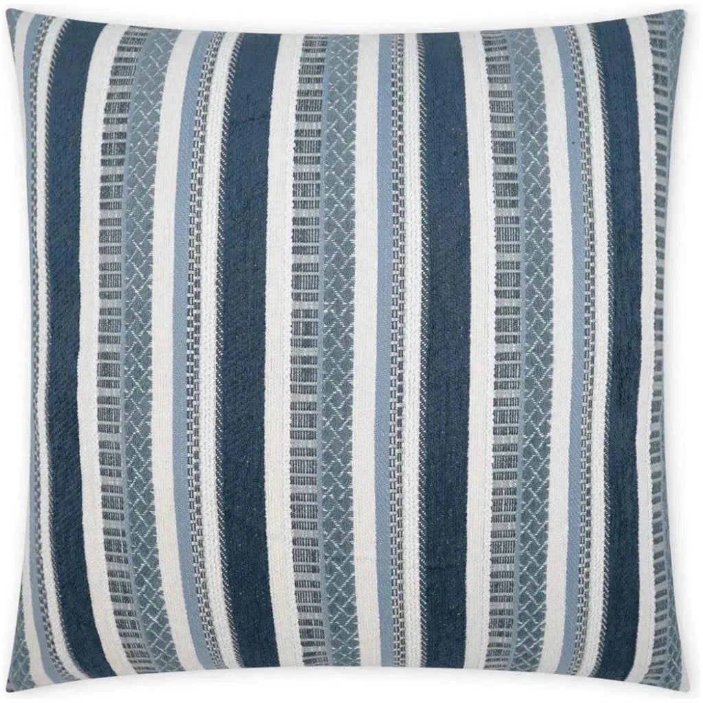 Outdoor Oriana Pillow - Indigo-Outdoor Pillows-D.V. Kap-LOOMLAN