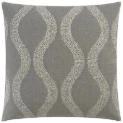 Outdoor Overlock Pillow - Stone-Outdoor Pillows-D.V. Kap-LOOMLAN