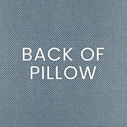 Outdoor Palmero Lumbar Pillow - Blue-Outdoor Pillows-D.V. Kap-LOOMLAN
