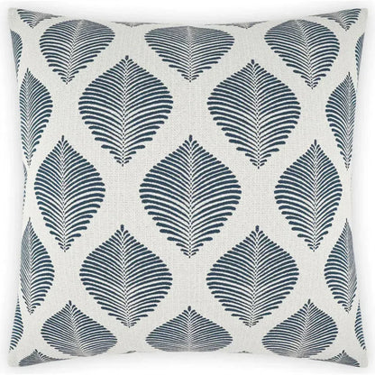 Outdoor Palmero Pillow - Blue-Outdoor Pillows-D.V. Kap-LOOMLAN