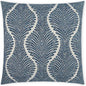 Outdoor Palmyra Pillow - Navy-Outdoor Pillows-D.V. Kap-LOOMLAN