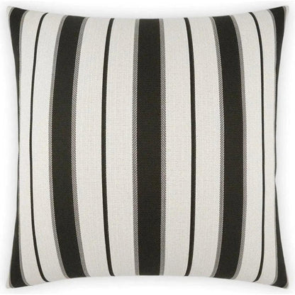Outdoor Paruani Pillow - Ebony-Outdoor Pillows-D.V. Kap-LOOMLAN