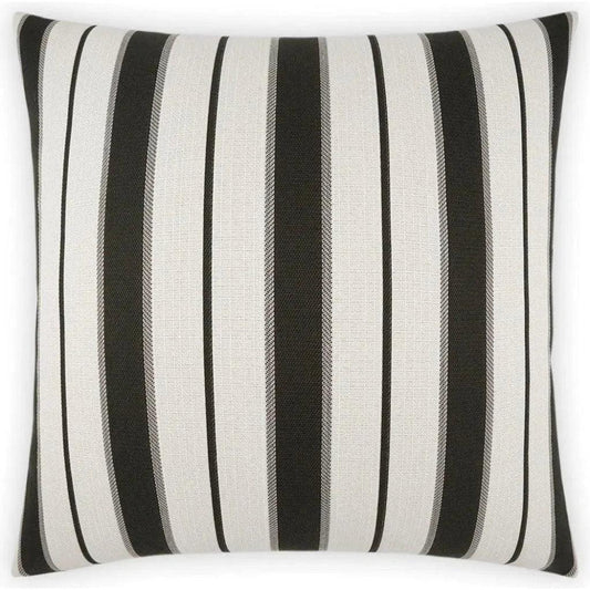 Outdoor Paruani Pillow - Ebony-Outdoor Pillows-D.V. Kap-LOOMLAN