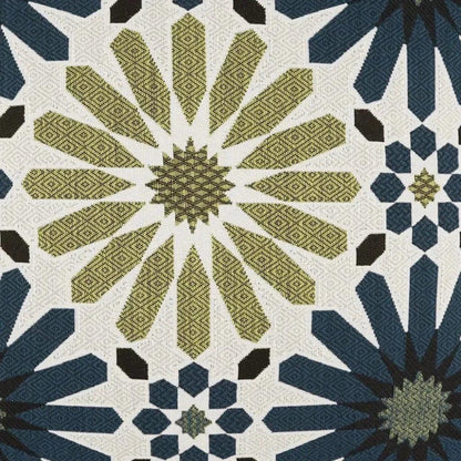 Outdoor Pasha Lumbar Pillow - Blue-Outdoor Pillows-D.V. Kap-LOOMLAN