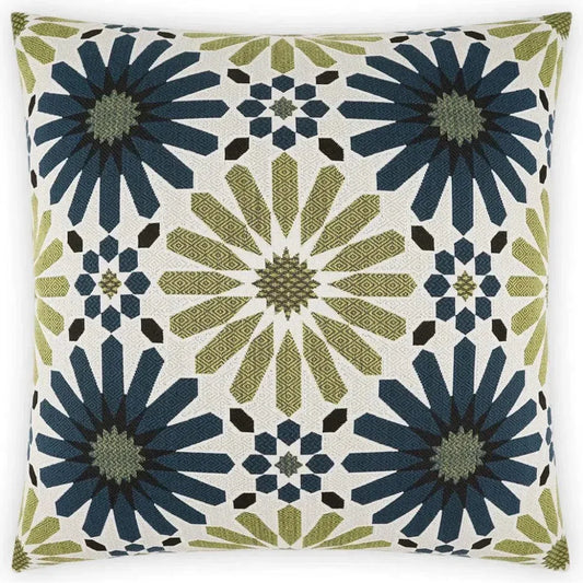 Outdoor Pasha Pillow - Blue-Outdoor Pillows-D.V. Kap-LOOMLAN