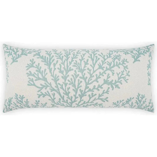 Outdoor Peggy Lumbar Pillow - Spa-Outdoor Pillows-D.V. Kap-LOOMLAN