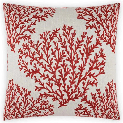 Outdoor Peggy Pillow - Red-Outdoor Pillows-D.V. Kap-LOOMLAN