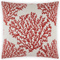 Outdoor Peggy Pillow - Red-Outdoor Pillows-D.V. Kap-LOOMLAN
