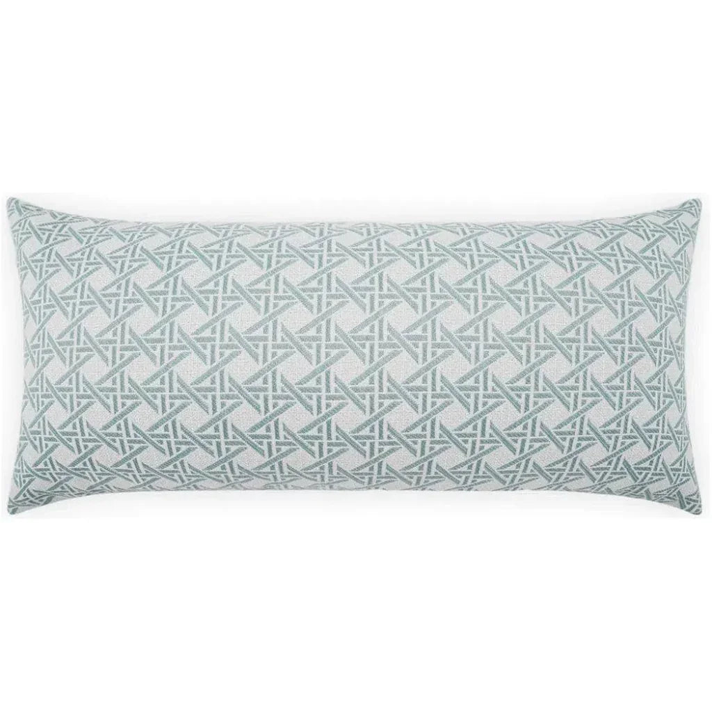 Outdoor Pella Lumbar Pillow - Spa-Outdoor Pillows-D.V. Kap-LOOMLAN