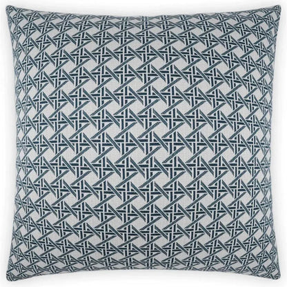 Outdoor Pella Pillow - Blue-Outdoor Pillows-D.V. Kap-LOOMLAN
