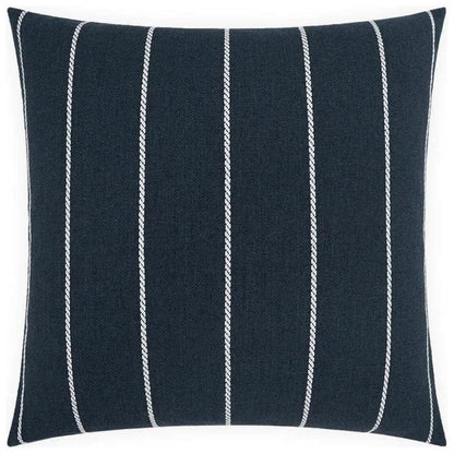 Outdoor Pencil Pillow - Indigo-Outdoor Pillows-D.V. Kap-LOOMLAN