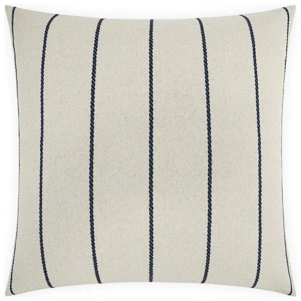 Outdoor Pencil Pillow - Navy-Outdoor Pillows-D.V. Kap-LOOMLAN