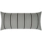 Outdoor Peyton Lumbar Pillow - Grey-Outdoor Pillows-D.V. Kap-LOOMLAN