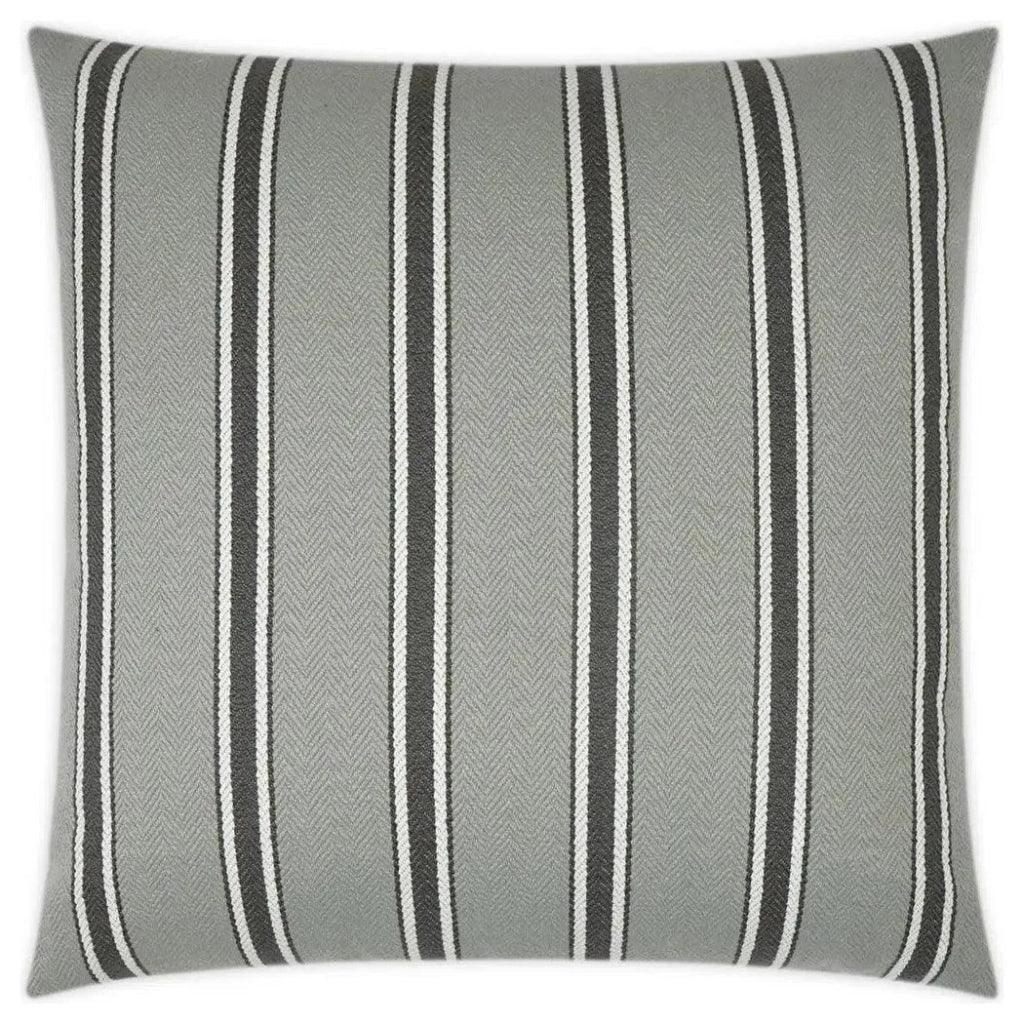 Outdoor Peyton Pillow - Grey-Outdoor Pillows-D.V. Kap-LOOMLAN