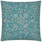 Outdoor Print Affair Pillow - Turquoise-Outdoor Pillows-D.V. Kap-LOOMLAN