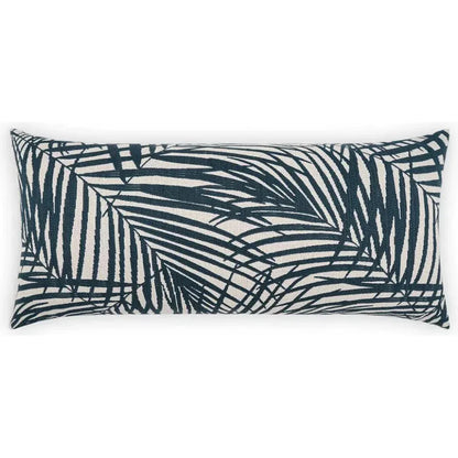 Outdoor Prudy Lumbar Pillow - Blue-Outdoor Pillows-D.V. Kap-LOOMLAN