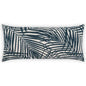 Outdoor Prudy Lumbar Pillow - Blue-Outdoor Pillows-D.V. Kap-LOOMLAN