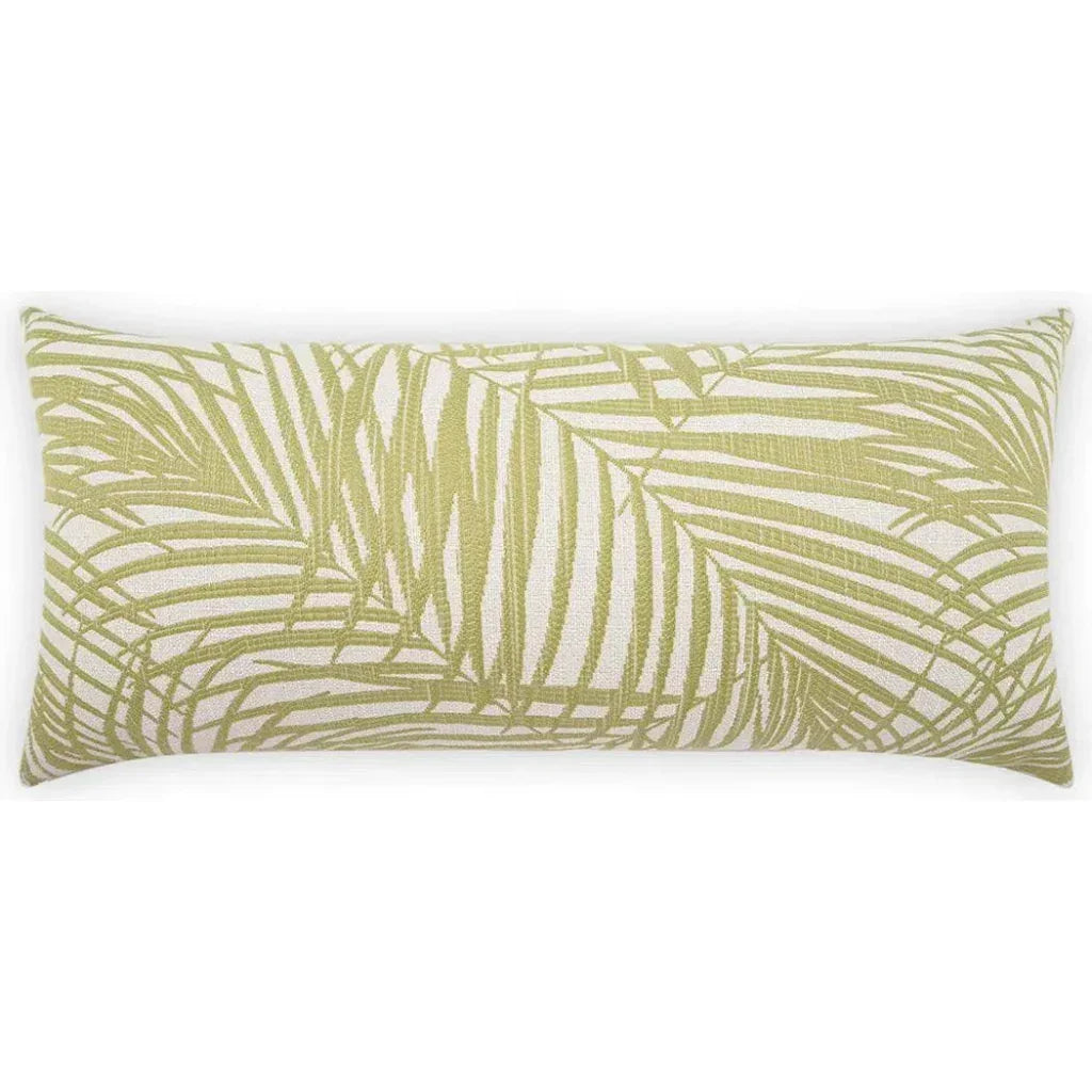 Outdoor Prudy Lumbar Pillow - Green-Outdoor Pillows-D.V. Kap-LOOMLAN