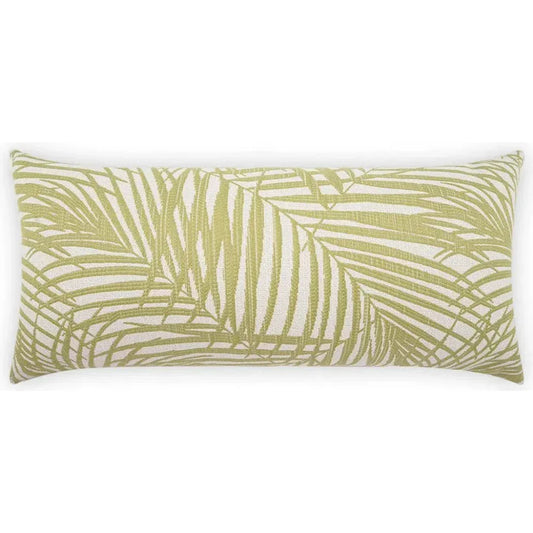 Outdoor Prudy Lumbar Pillow - Green-Outdoor Pillows-D.V. Kap-LOOMLAN