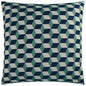 Outdoor Puzzle Pillow - Emerald-Outdoor Pillows-D.V. Kap-LOOMLAN