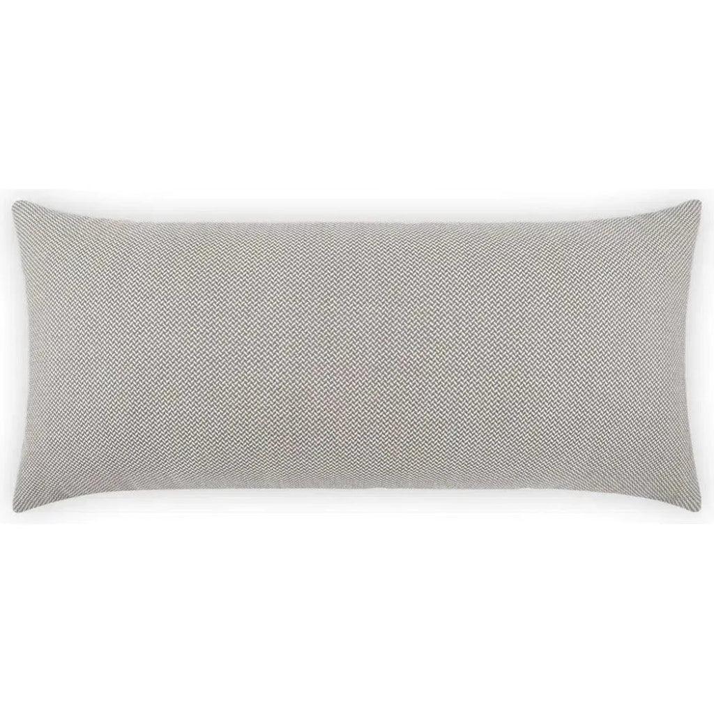 Outdoor Pyke Lumbar Pillow - Ash-Outdoor Pillows-D.V. Kap-LOOMLAN