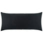 Outdoor Pyke Lumbar Pillow - Ebony-Outdoor Pillows-D.V. Kap-LOOMLAN