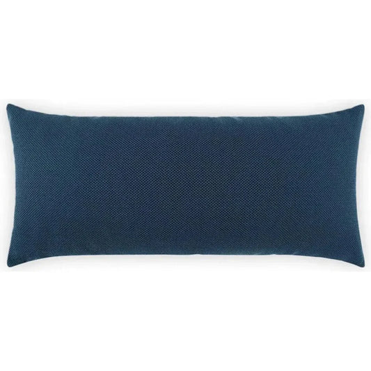 Outdoor Pyke Lumbar Pillow - Navy-Outdoor Pillows-D.V. Kap-LOOMLAN