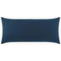 Outdoor Pyke Lumbar Pillow - Navy-Outdoor Pillows-D.V. Kap-LOOMLAN