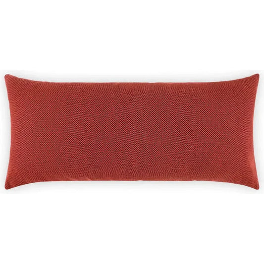 Outdoor Pyke Lumbar Pillow - Red-Outdoor Pillows-D.V. Kap-LOOMLAN