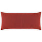 Outdoor Pyke Lumbar Pillow - Red-Outdoor Pillows-D.V. Kap-LOOMLAN