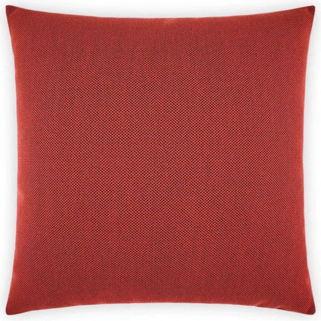 Outdoor Pyke Pillow - Red-Outdoor Pillows-D.V. Kap-LOOMLAN