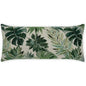 Outdoor Rain Forest Lumbar Pillow - Green-Outdoor Pillows-D.V. Kap-LOOMLAN