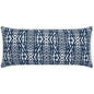 Outdoor Riff Lumbar Pillow - Blue-Outdoor Pillows-D.V. Kap-LOOMLAN