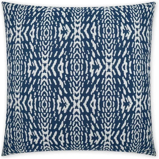 Outdoor Riff Pillow - Blue-Outdoor Pillows-D.V. Kap-LOOMLAN