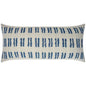 Outdoor Saybrook Lumbar Pillow - Blue-Outdoor Pillows-D.V. Kap-LOOMLAN