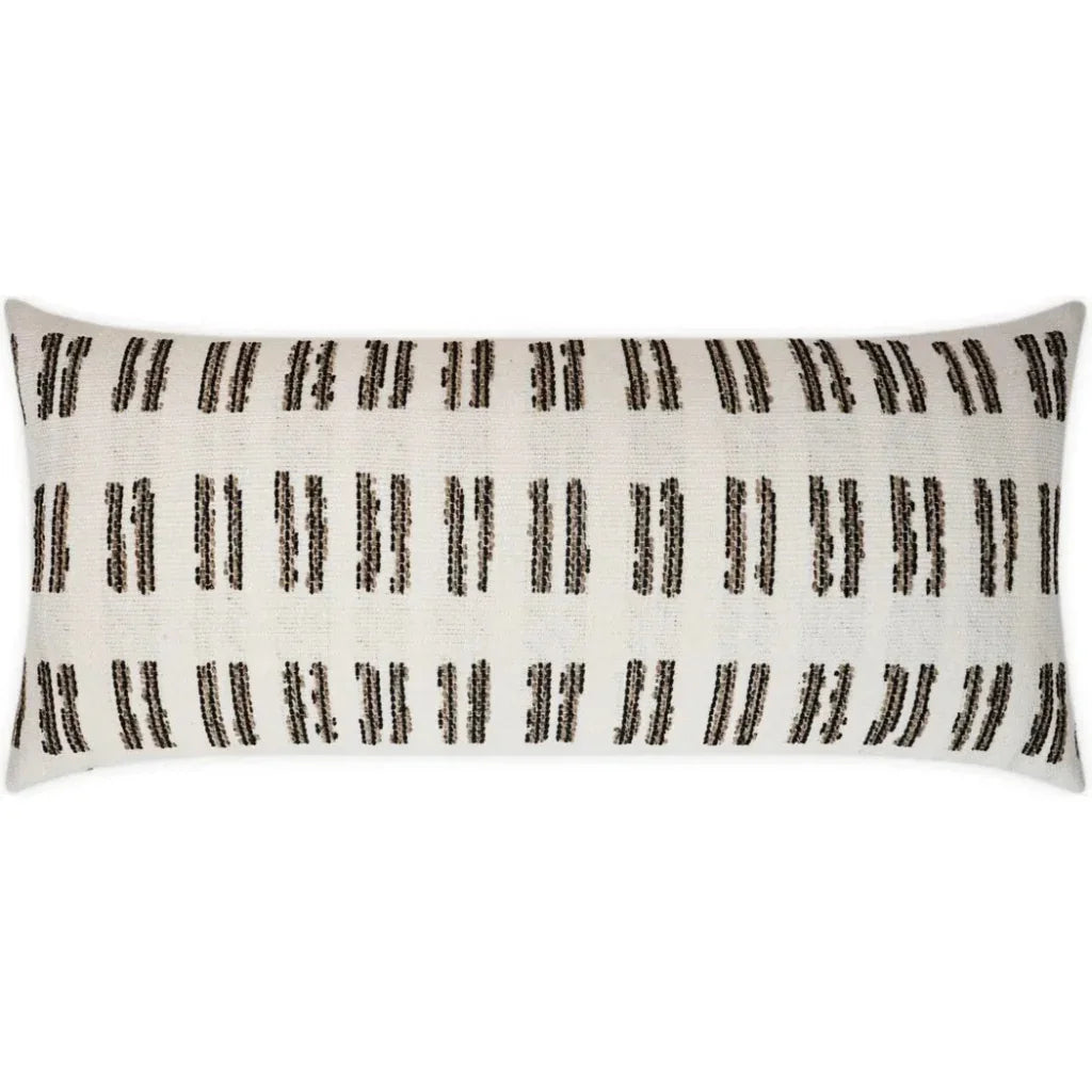 Outdoor Saybrook Lumbar Pillow - Natural-Outdoor Pillows-D.V. Kap-LOOMLAN