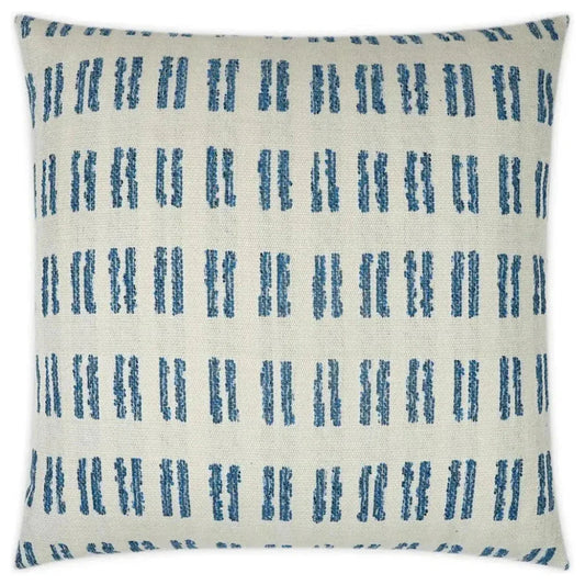 Outdoor Saybrook Pillow - Blue-Outdoor Pillows-D.V. Kap-LOOMLAN