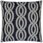 Outdoor Sea Shore Pillow - Navy-Outdoor Pillows-D.V. Kap-LOOMLAN