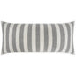 Outdoor Seaport Lumbar Pillow - Grey-Outdoor Pillows-D.V. Kap-LOOMLAN