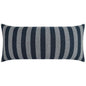 Outdoor Seaport Lumbar Pillow - Navy-Outdoor Pillows-D.V. Kap-LOOMLAN