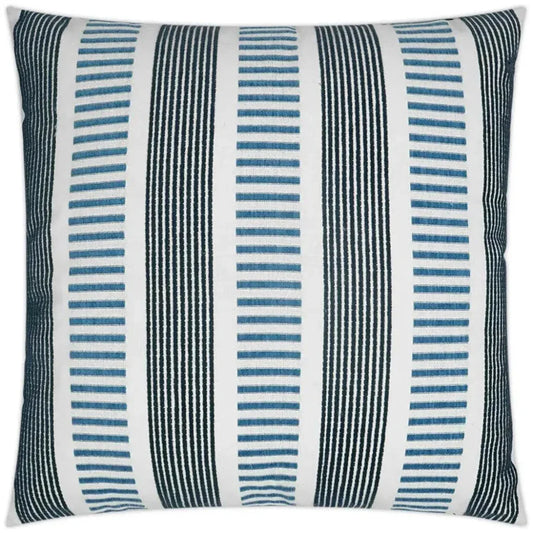 Outdoor Sideline Pillow - Indigo-Outdoor Pillows-D.V. Kap-LOOMLAN