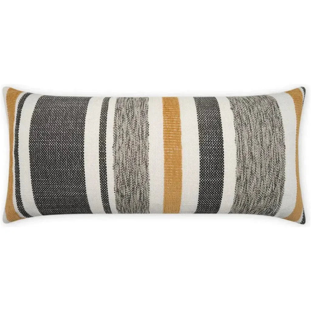 Outdoor Skandia Lumbar Pillow - Gold-Outdoor Pillows-D.V. Kap-LOOMLAN