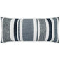 Outdoor Skandia Lumbar Pillow - Indigo-Outdoor Pillows-D.V. Kap-LOOMLAN